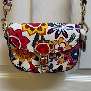 Floral Multicolor Crossbody Bag